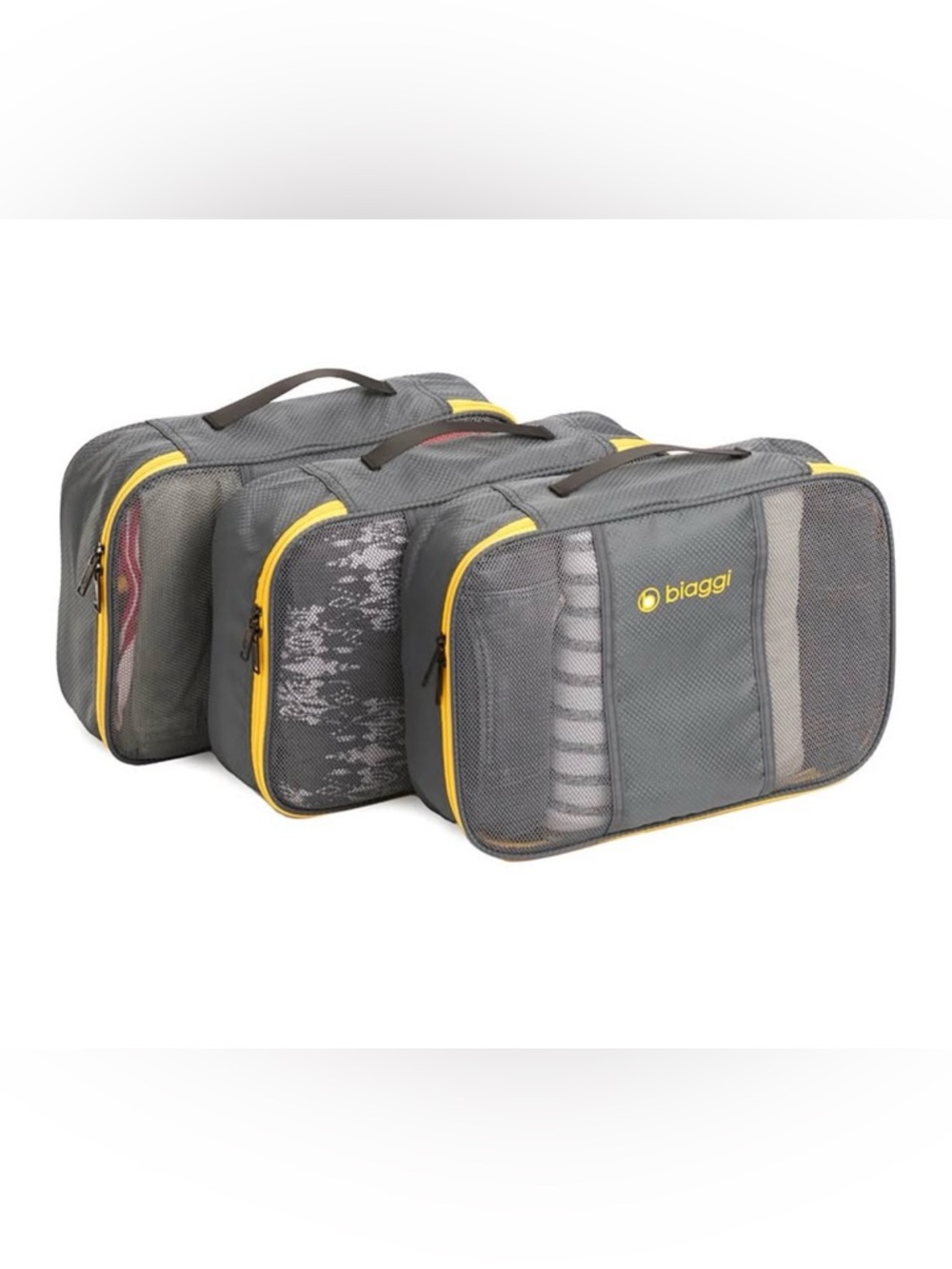 NWT- 3 Pk Biaggi Packing Cubes